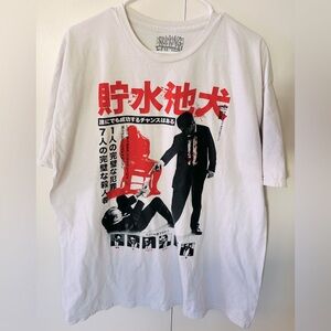 Rucking Fotten Movie T-Shirt white  RESERVOIR DOGS Quentin Tarantino Men’s XL